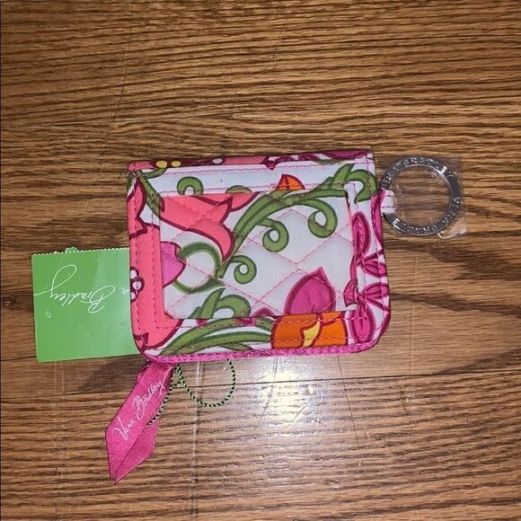 NWT Vera Bradley Pink and White wallet - Picture 3 of 4